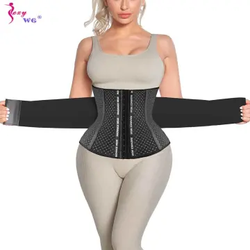 Corset Waist Trainer for Fat Burn and Weight Loss - Breathable Body Shaper, SHOPEE MALL