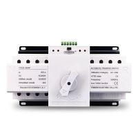 TOMZN 380V 50/60Hz MCB Type Dual Power Automatic Transfer Switch ATS Power Switch Automatic Transfer Device