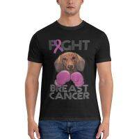 Fight Breast Cancer Dachshund Breast Cancer Month Design Tshirts Personality Customized