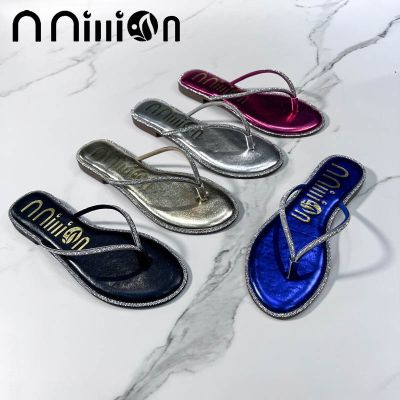 Sandals ladies slippers shoe 2023 female footwear flat drag and women