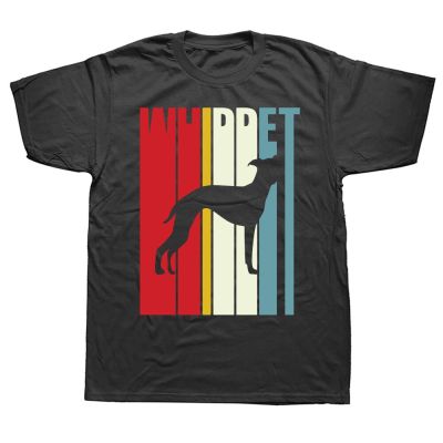 Funny Whippet Dog Greyhound T Shirts Summer Style Graphic Cotton Streetwear Short Sleeve Birthday Gifts T shirt Mens Clothing XS-6XL