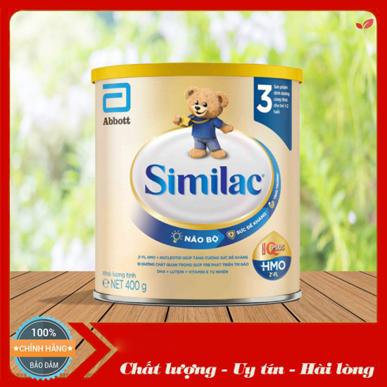 Sữa similac iq hmo gold lable số 3 400g mới - ảnh sản phẩm 1