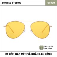 Kính mát Sunnies Studios Gọng Phi Công Lukas in Lemonade thumbnail
