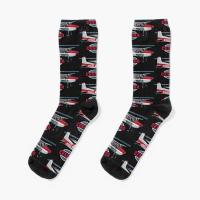 【Sock shop】 Cessna 180 Vintage Aircraft Crew Socks Women Mens Best Ankle Black Knee High