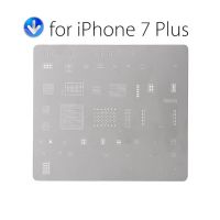 แผ่นโลหะตาข่ายบัดกรีลูกชิป Ic บนเมนบอร์ดสำหรับ Iphone 7 6S 6 5S 5เครื่องมือสแตนเลสสตีลหลัก Cpu แผ่นโลหะ