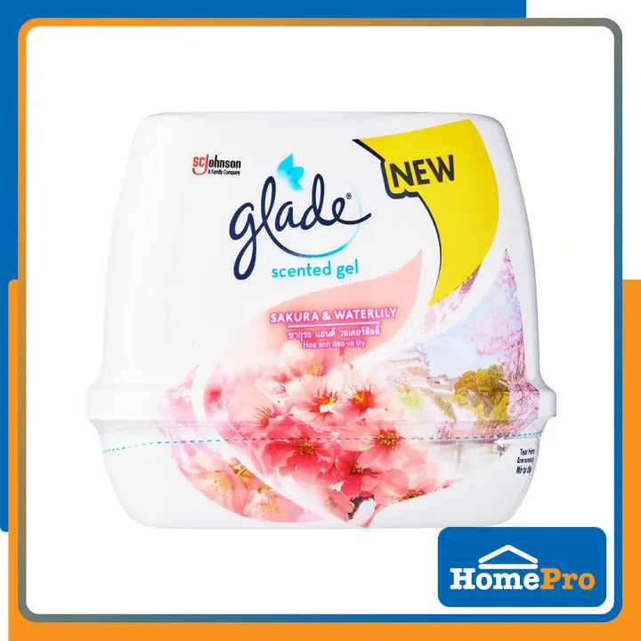 GLADE Air Refresher Scented Gel 180g Sakura Lazada