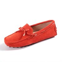 100 Genuine leather Women flats Handmade Women Casual leather shoes Leather Moccasin Fashion Women Driving Shoes