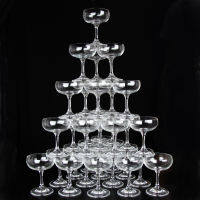 1Piece Wedding Champagne Tower Cup Glass Stack Tower Cup 3 layers 5 layers 6 layers