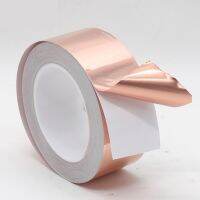 ♧ Single Sided Conductive Copper Foil Tape Mask Electromagnetic Shield Eliminate EMIAnti-static Repair Adhesive Tape