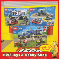 Lego 60272 60276 60315 City Police Boat Transport Police Prisoner Transport Police Mobile Command Truck เลโก้ ของแท้
