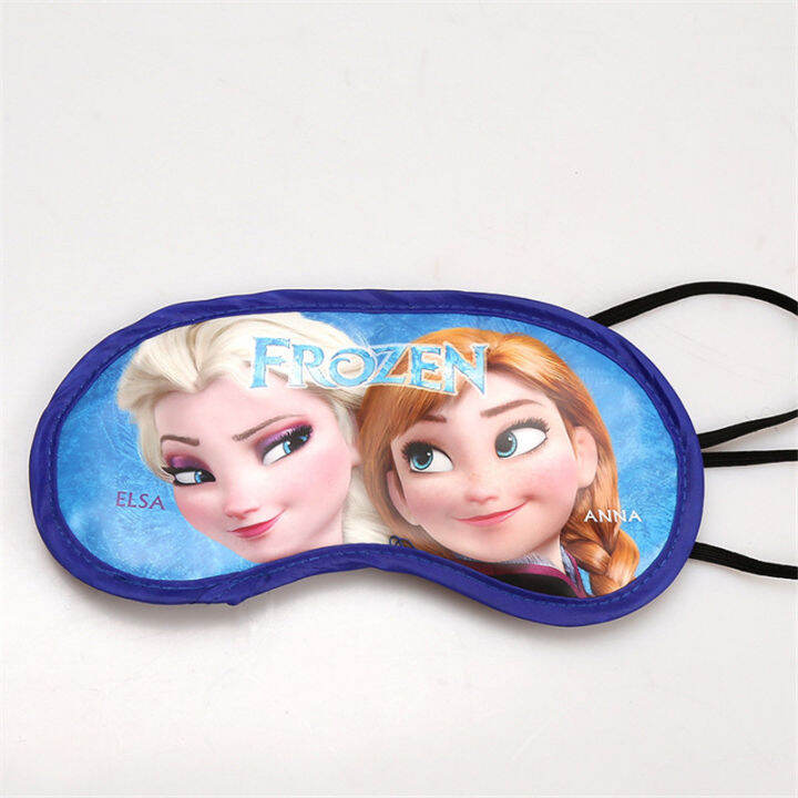 Frozen Eye Mask KT Cat Doraemon cartoon lunch break sleep shading eye mask Elsa Anna children's
