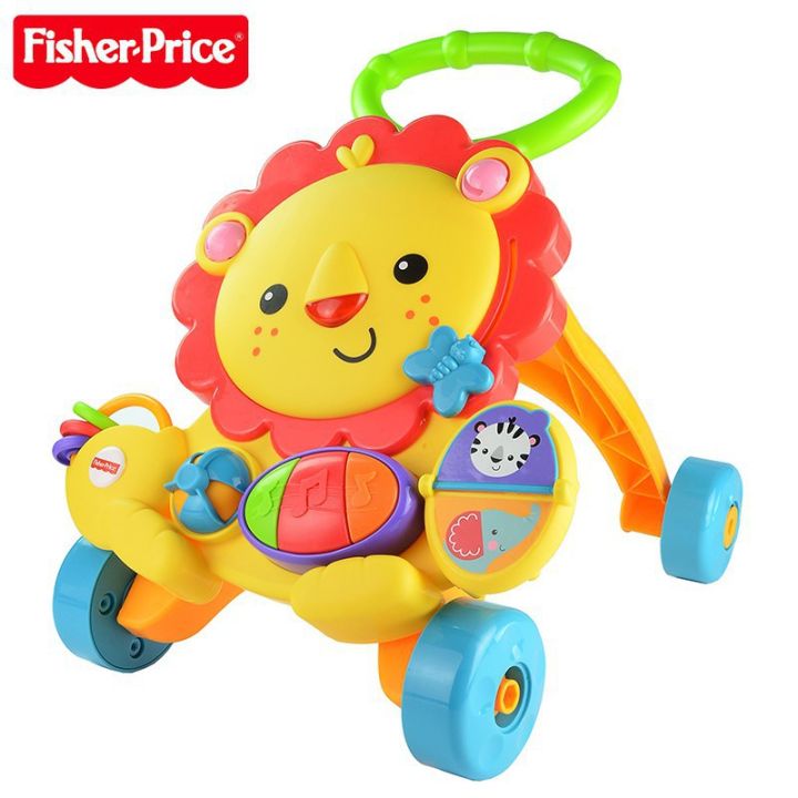 fisher-price-ฟิชเชอร์-ไพรส์-รถผลักเดิน-รถหัดเดิน-ลายสิงโต-musical-piano-lion-walker-ของเล่นเด็ก-ของเล่น-y9854