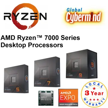 AMD Ryzen 5 7600X R5 7600X 4.7 GHz 6-Core 12-Thread CPU 5NM L3=32M  100-000000593 Socket AM5 New but without cooler