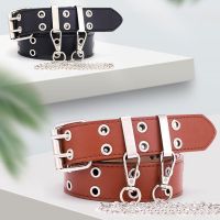 ❖  Womens Fashion Punk Pin Buckle Chain Hip-hop Multi-function All-match Colors Waistband