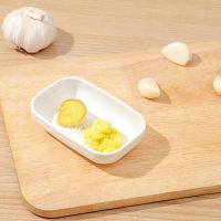 【CC】∋  1PC Ginger Garlic Grater Crusher Press Grinder Dish