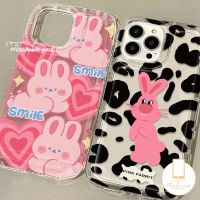 MissConnie เคสนิ่มพิมพ์ลายกระต่ายสำหรับ A17 Oppo A16 A12 A31 A15 A57 A5 A7 A17K A77 A96 A16K A3s A12E A16s A92 A55 A76 Reno 5 4F A95พิมพ์ลายกระต่าย