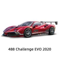 Bburago 1:43 Ferrari 488 Challenge 488GTE 312P F430GTC 308GTB 458GT3 Static Die Cast Vehicles Collectible Model Racing Car Toys Die-Cast Vehicles