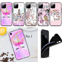 IIW26 Cartoon Unicorn อ่อนนุ่ม High Quality ซิลิโคน TPU Phone เคสโทรศัพท์ ปก หรับ Realme XT X2 A5 2 3 5 5S 5i 6 6i 7 7i 8 8S 8i 9 9i Pro Plus X Lite