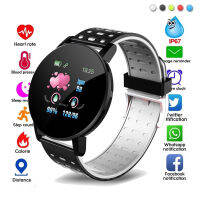 Reloj 119 Plus Smart Watch 2023แฟชั่นรอบบลูทูธกันน้ำกีฬา Tracker นาฬิกาฟิตเนสสำหรับ Android IOS Fit Men Women