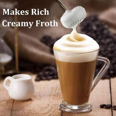 Milk Frother Electric Portable Rechargeable Foamer High Egg Speed Coffee Mini Kitchen Blender Whisk Mixer Frappe Matcha