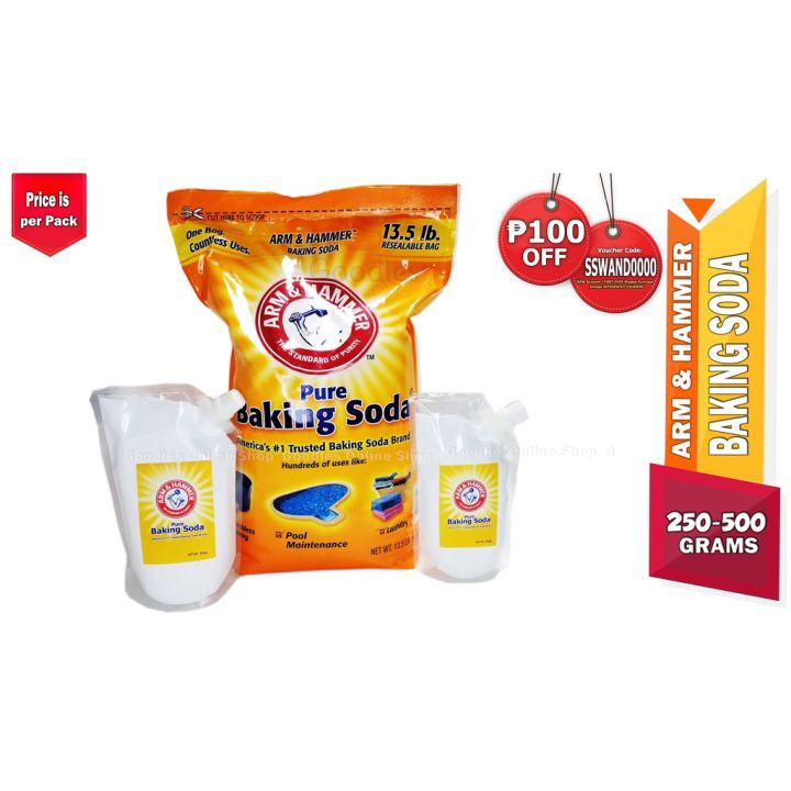 Arm & Hammer Pure Baking Soda in Resealable Pack 1 Pack 250grams