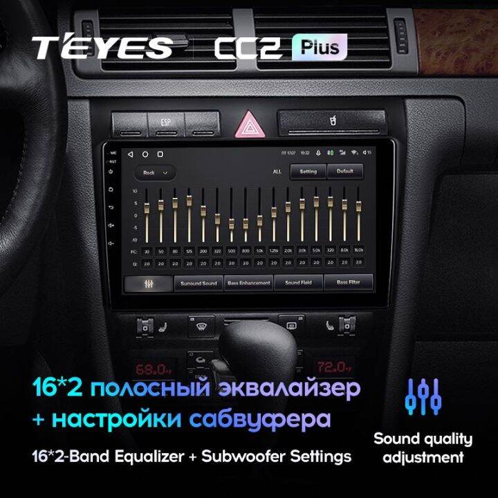 teyes-cc2l-cc2บวกสำหรับ-audi-a6-c5-1997-2004-s6-2-1999-2004-rs6-1-2002-2006วิทยุติดรถยนต์นำทางเครื่องเล่นภาพเคลื่อนไหวหลายชนิด-gps-android-no-2din-2-din-dvd