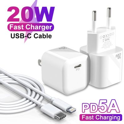 Original Fast Charging PD 20W For Apple iPhone 14 13 12 11 Pro Max Charger Data Cable X XS XR 7 8 Plus SE USB-C Lightning Cable