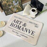 พร้อมส่ง? พรม ART &amp; ROMANCE พรมน่ารัก สไตล์โฮมมี่ พรมเช็ดเท้า พรมปูพื้น พรมกันลื่น พรมแต่งห้อง minimal มินิมอล carpet