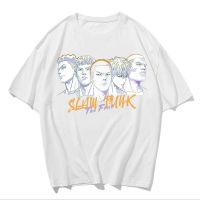 Slam Dunk Japanese Anime  Short Sleeve T-shirt Male Anime Summer O-neck Short Sleeve Clothes Casual Top Tee 4XL 5XL 6XL