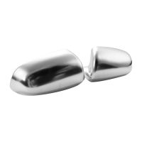 Car Wing Mirror Caps Matt Chrome Mirror Cover Rearview Side Mirror Cap for A4 S4 B6 B7 A6