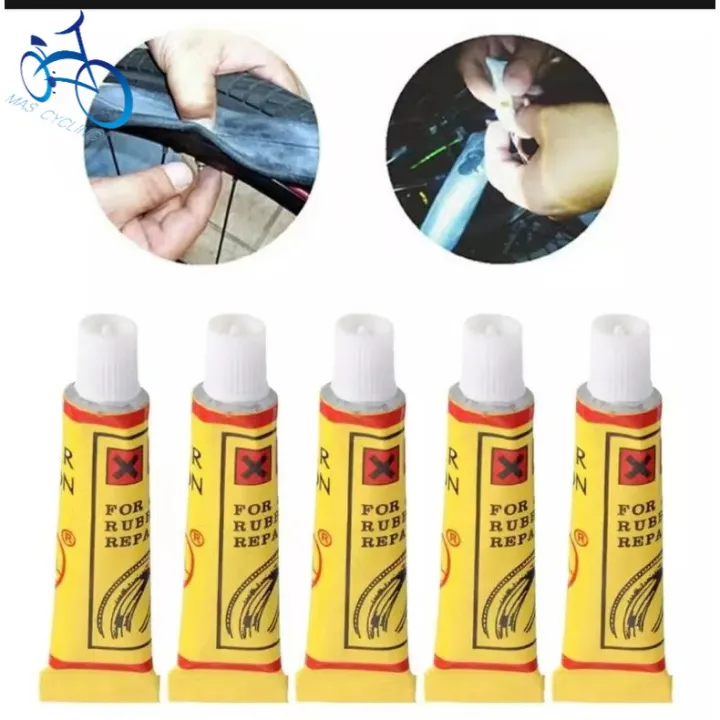 Mas Cycling 5pcs 10g Bike Glue Bike Tire Tube Glue Bicycle Repair Kit
