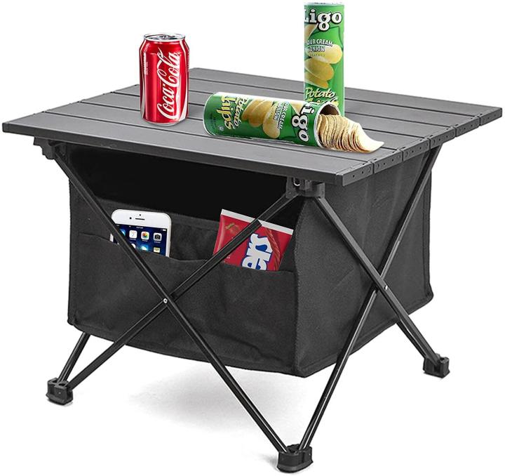 โต๊ะพับได้-อุปกรณ์แคมปิ้ง-โต๊ะ-แคมป์ปิ้ง-โต๊ะพับขายของ-โต๊ะแคมป์ปิ้ง-outdoor-camping-folding-storage-bag-table-accessories-outdoor-large-space-portable-waterproof-storage-โต๊ะญี่ปุ่นพับ-table-โต๊ะพับไ