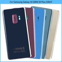 【⊕Good quality⊕】 baoyao กระจกตัวเรือนด้านหลัง G960 S9ใหม่10ชิ้นสำหรับ Samsung Galaxy S9 Plus G965ฝาครอบ Sm-G965f สติ๊กเกอร์ติดกระจกฝาหลังประตู