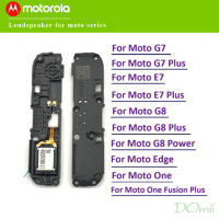 ลำโพงลำโพงเสียงกริ่งเตือนเสียงดังของแท้สำหรับ Motorola Moto หนึ่งวิสัยทัศน์ฟิวชั่น G5S พลัง G8 G7 E7 G8เล่น G9บวกกับ G30 G10