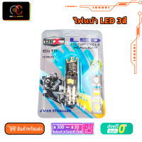 ไฟหน้า LED 3สี ไฟสูงสีขาว ไฟต่ำสีเหลืองหรือสีขาว ed headlight for motorcycle UNIVERSAL