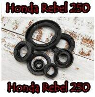 ซีลยางชุดใหญ่ แท้ พร้อมจัดส่ง เหมาะสำหรับ ฮอนด้า รีเบล 250 Honda Rebel 250 กันรั่วซึ่ม