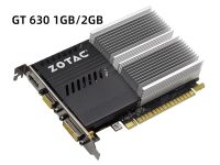 ZOTAC GT 630 1GB 2GB การ์ด GeForce 128Bit GDDR5 GDDR3กราฟิกการ์ด GPU แผนที่สำหรับ NVIDIA Original GT630 1GD5 Hdmi Dvi VGA