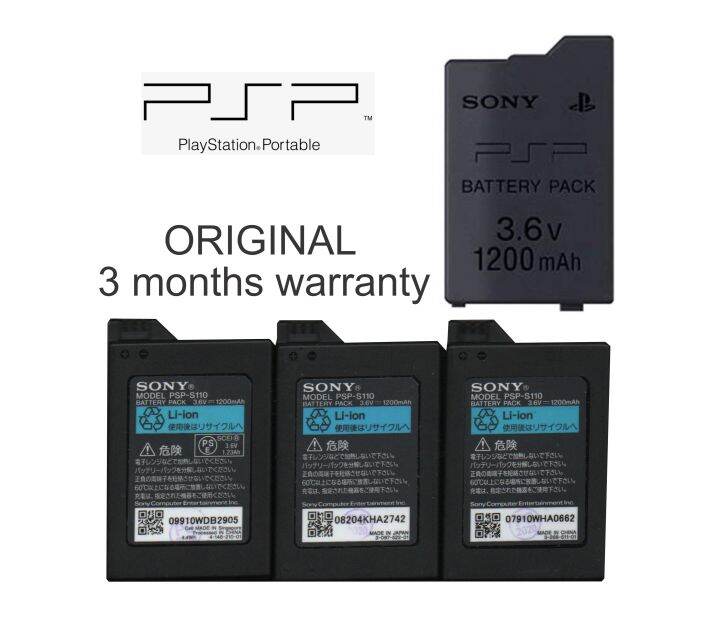 genuine sony psp battery