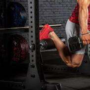 aternee Single Leg Squat Roller Attachment, with Rolling Foam Foot Rest