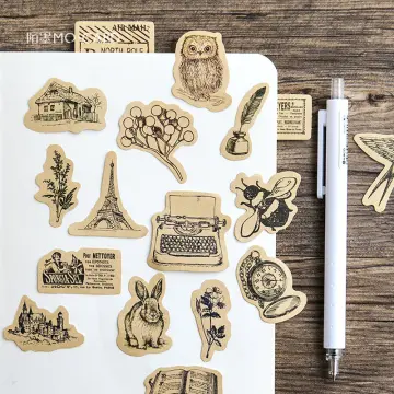 Old aesthetic set Sticker by caramelizedshop