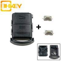 Bhkey เปลือกเคส2กุญแจรีโมทปุ่มสำหรับ Opel Vauxhall Corsa C แอสตร้าเมอรีวา H J G D ฝาครอบกุญแจกุญแจแบบผสมอุปกรณ์กุญแจรถรถยนต์