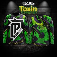 Druid toxin - project เสื้อเชิ้ตแขนยาว สําหรับขี่รถจักรยานยนต์