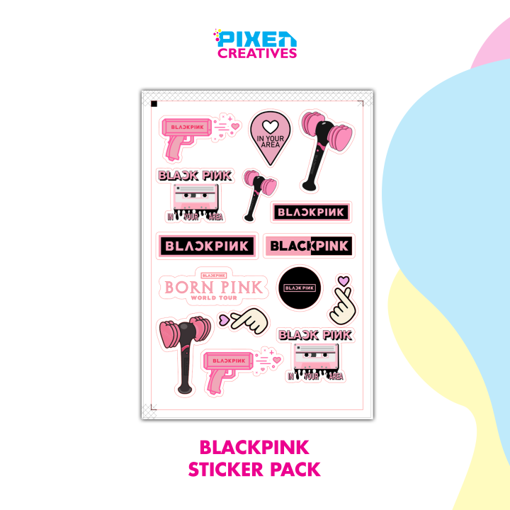 BLACKPINK Sticker Pack Vinyl Laminated | Lazada PH