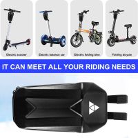 New Scooter Storage Bag, 5L Large Capacity Hard Shell Splash Waterproof Scooter Front Bag, Storage Bag,Handlebar Bag