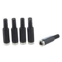 5 Pcs 2.1Mm X 5.5Mm Female DC Power Socket Jack Connector Adapter