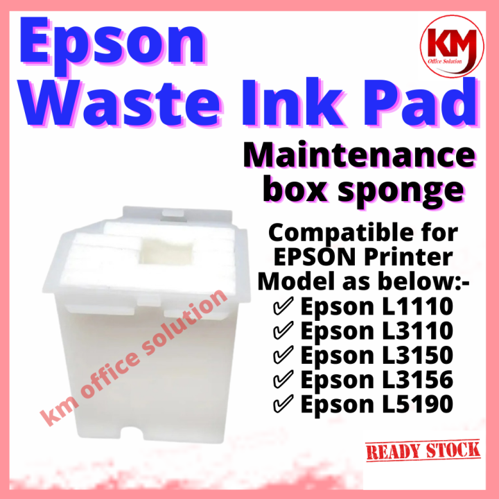 EPSON L3110 Ink Pad EPSON L3110 EPSON Waste Ink Pad EPSON L3150 Ink Pad