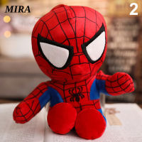 MIRA Theตุ๊กตาAvengers Plushตุ๊กตาของเล่นน่ารักของขวัญตกแต่งสำหรับเด็กบ้าน