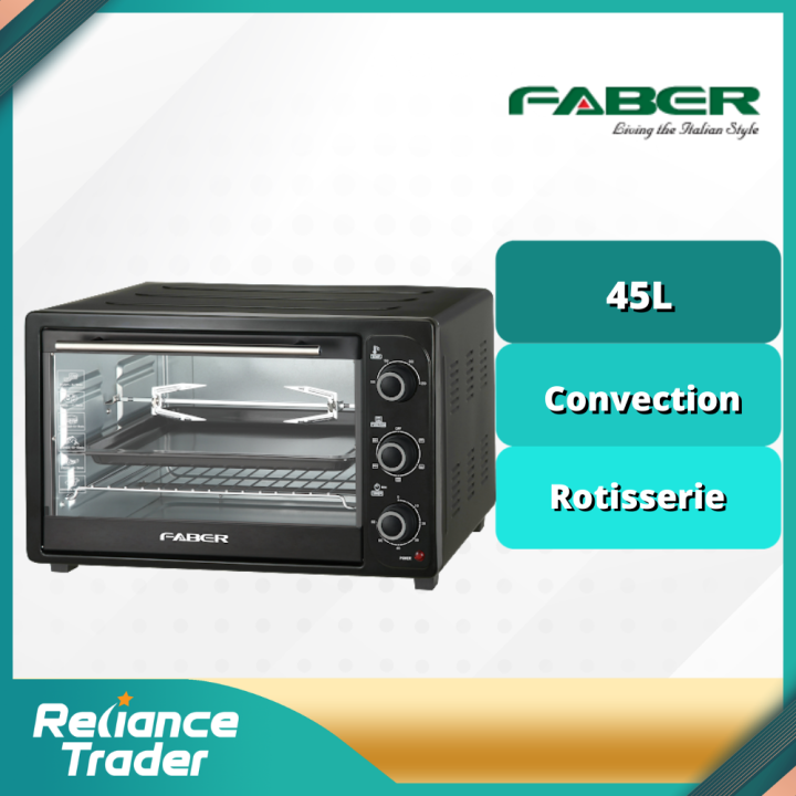 FABER Convection & Rotisserie function Oven 45L FEOR45 Lazada