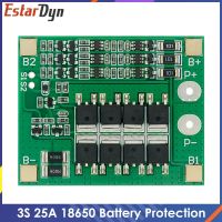 3S 25A แบตเตอรี่ลิเธียมไอออน18650 BMS PCM แผ่นป้องกัน BMS PCM สมดุลสำหรับโมดูลชุดเซลล์แบตเตอรี่ Lipo Li-Ion ใหม่ล่าสุด