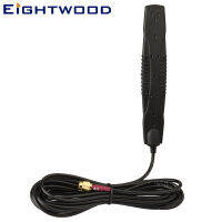 Cke CW】Eightwood 4G LTE Antenna Vehicle Windshield Glass Mount SMA Male for Car Wireless Router Remote IP Camera Cell Phone Booster